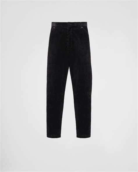 cordbluse prada kinder|Black Pinwale Corduroy Pants .